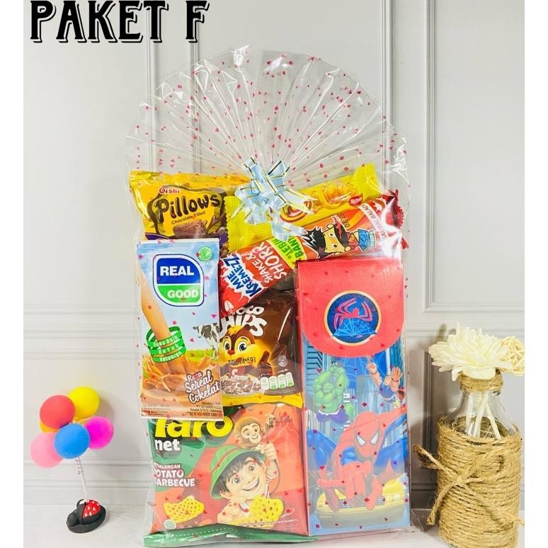 

Hot Sale Paket Snack Ulang Tahun F/ Bingkisan / Souvenir / Goodie Bag Ulang Tahun Anak Termurah Termurah