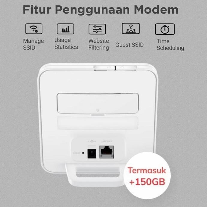 BARANG TERLARIS Modem Telkomsel Orbit Star 2 Operator free Orbit 150gb Wifi