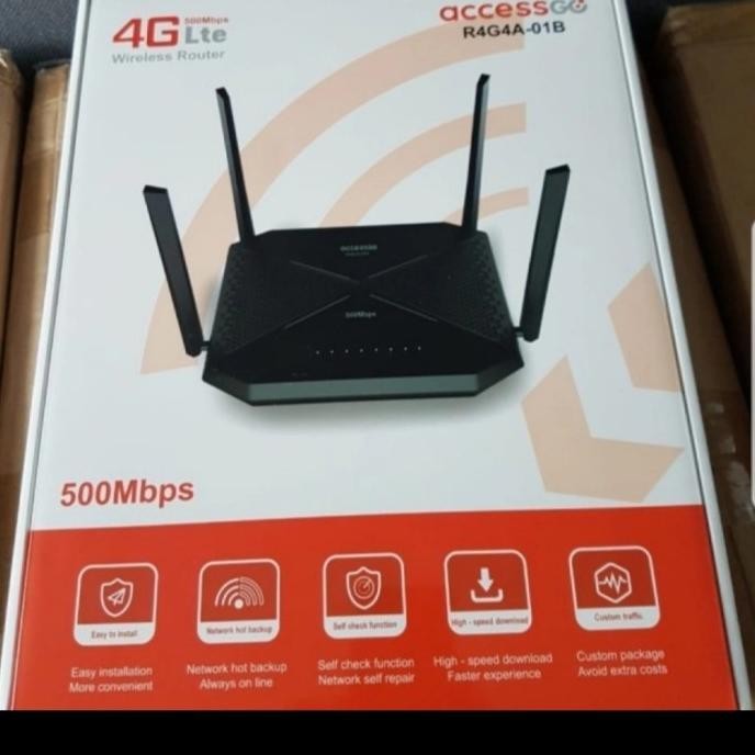 BARANG TERLARIS Access Go R4G4A-01B modem router wifi 4G LTE unlock all operator