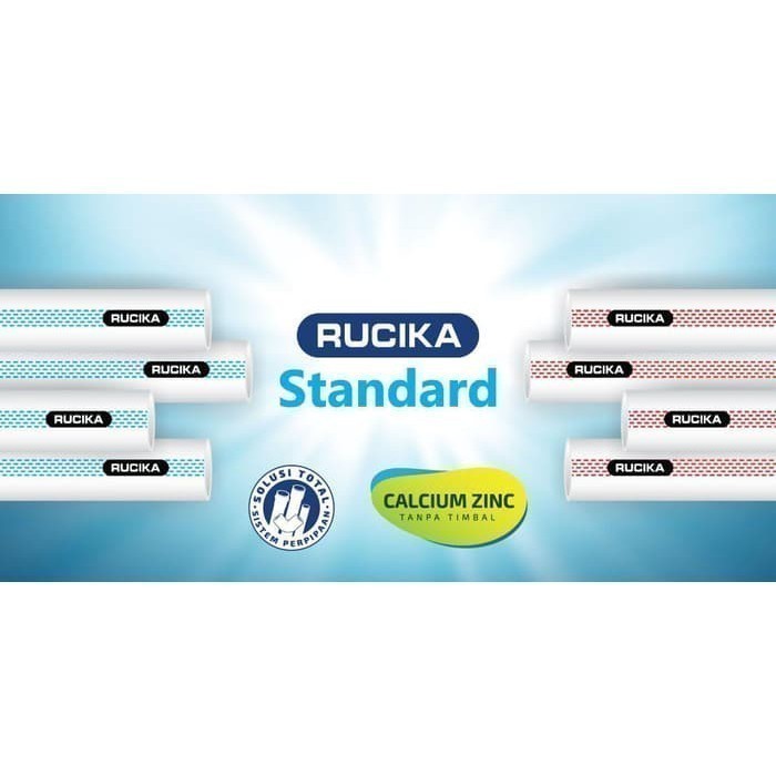 Pipa Air Pvc Rucika Wavin 3" / 3 Inch Aw Pipa Putih Pralon Pvc