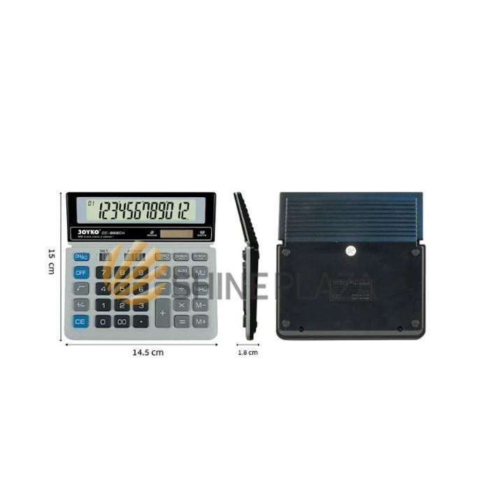 

Flash Sale - Calculator Pasar Joyko CC-868CH - Kalkulator 12 Digits Check Correct ..