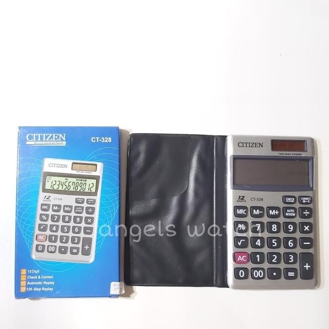 

Terlaris Kalkulator Citizen CT 328/ Kalkulator Saku ,.