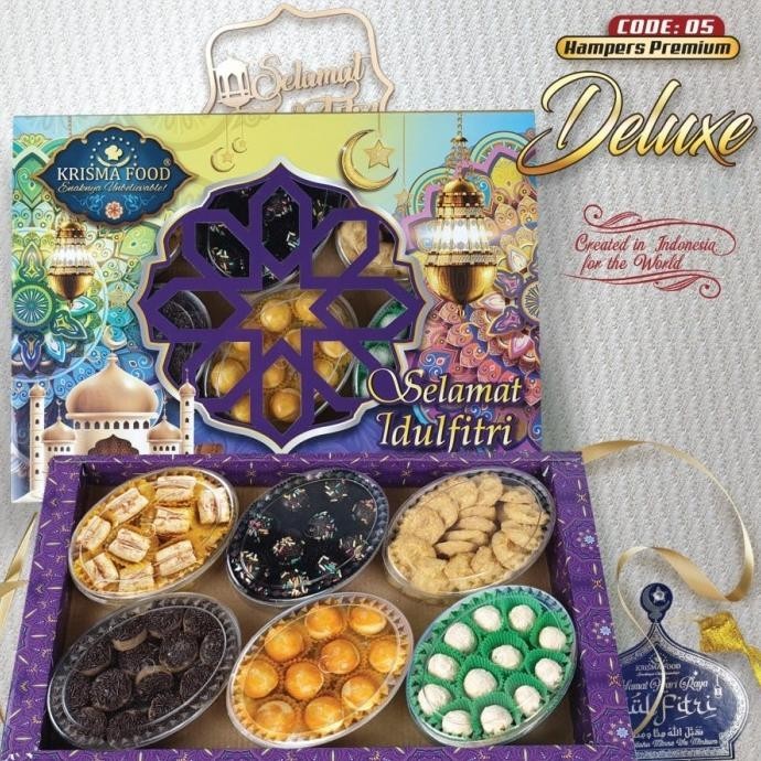 

Best Seller Paket Kue Toples Hampers Lebaran Krisma Food Stok Terbatas