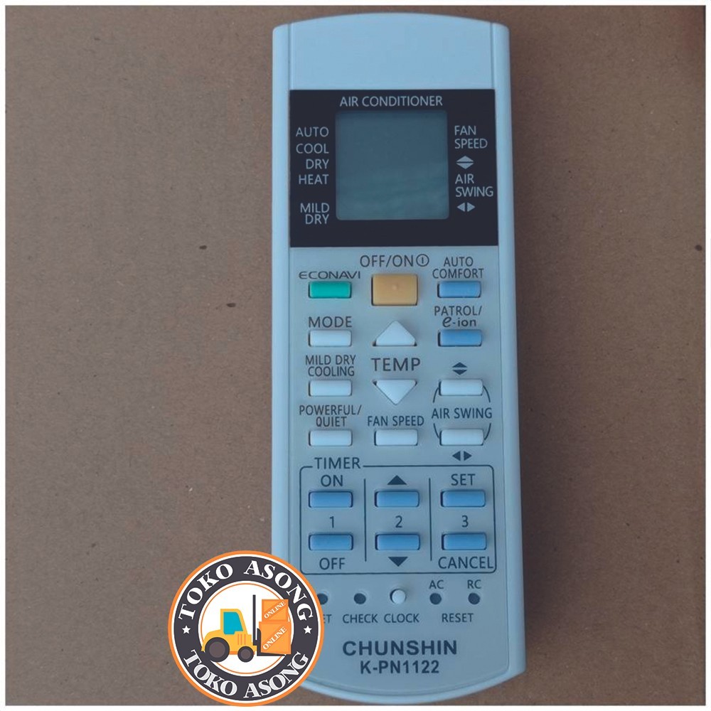 Remote Ac Panasonic Remote Ac National