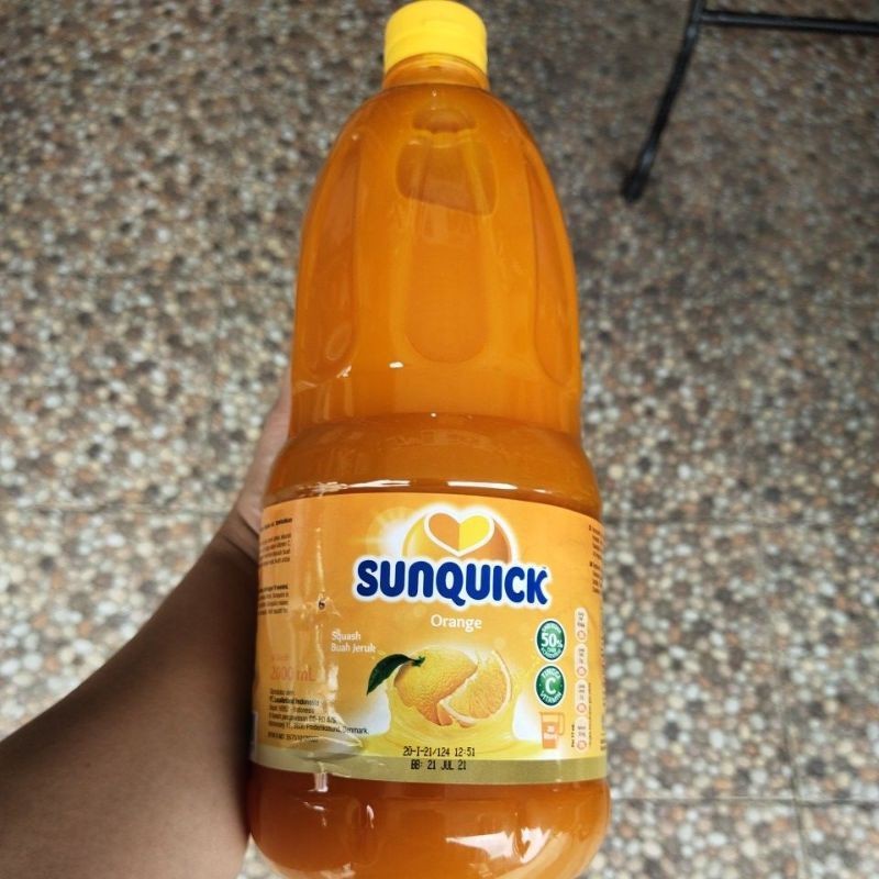 

SUNQUI SYRUP ORANGE 2LITER
