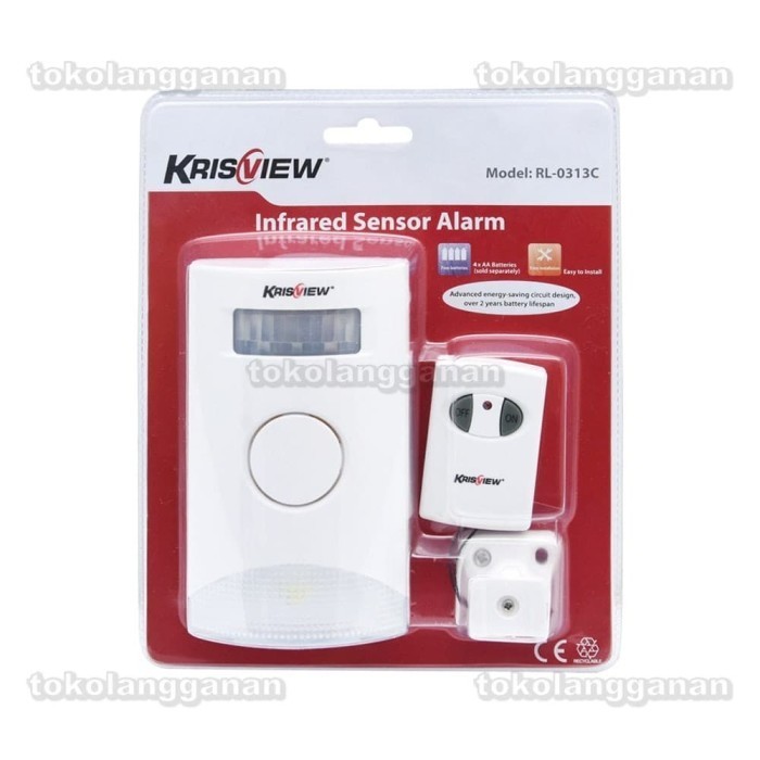 KRISVIEW ALARM PINTU DENGAN SENSOR GERAK