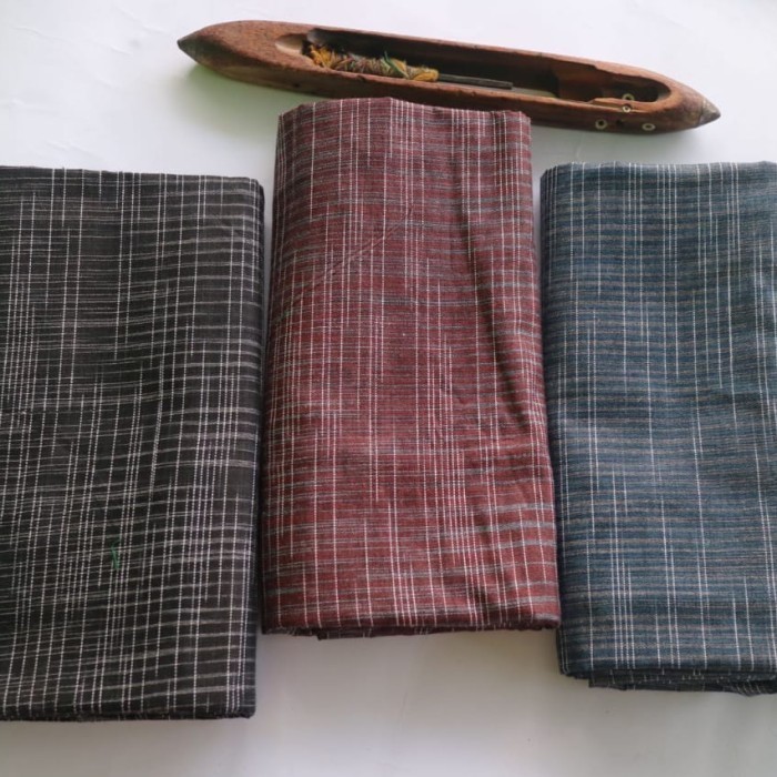 Naenggo Kain Tenun Lurik Atbm Motif Pecah Tumbar New