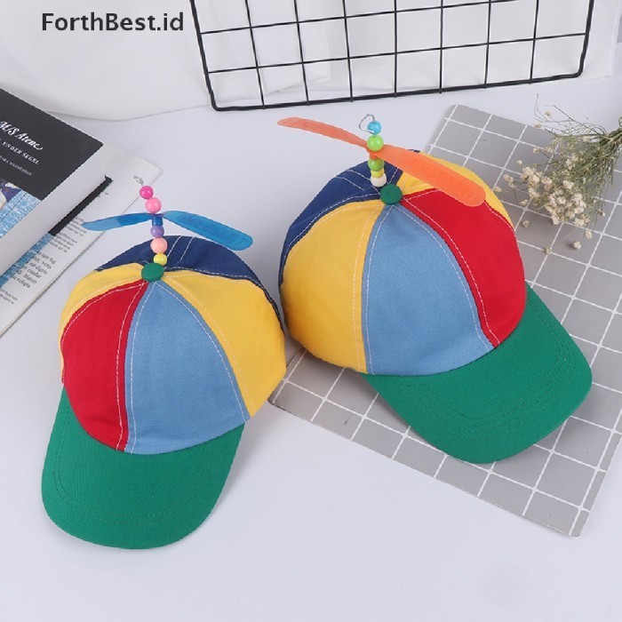 Forthbest Topi Baseball Helikopter Baling Dewasa/Anak Warna Warni