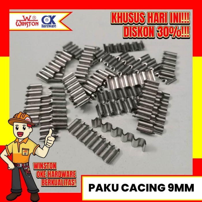 PAKU CACING / PAKU PENYAMBUNG TRIPLEK KAYU NAIL (ISI 1 KG)