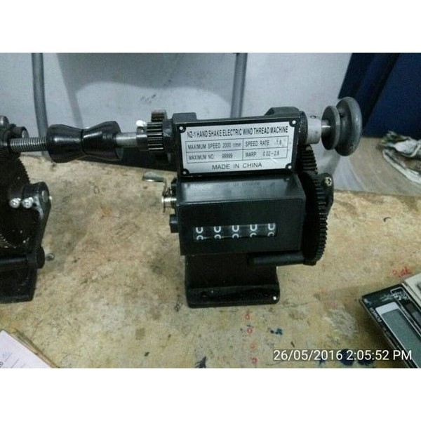 ~~~] Mesin alat counter gulung kawat dinamo trafo