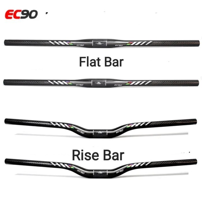 New EC90 Handlebar Carbon Size 31.8mm Panjang 720mm Handlebar Sepeda