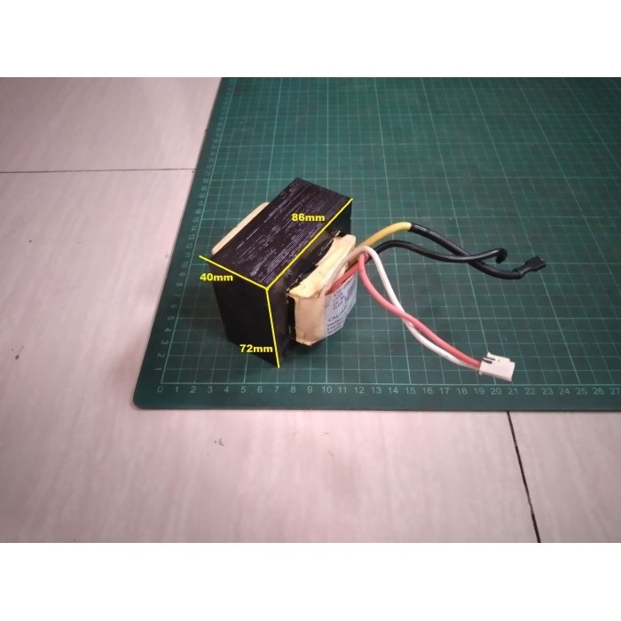 Trafo bekas UPS APC output 8V kondisi bekas normal