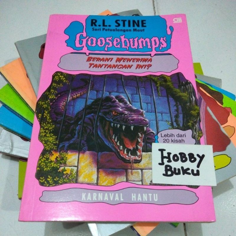 Novel Goosebumps (3) Seri Petualangan Maut dan Kisah Kisah Hantu