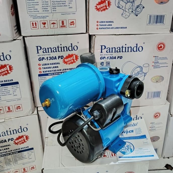 Mesin Pompa Air Otomatis Gp-130A Pd / Pompa Air National Panatindo Kintanjeruk