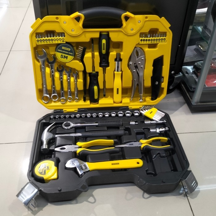 Krisbow Set Perkakas Mekanik 66 Pcs/Hand Tool Set
