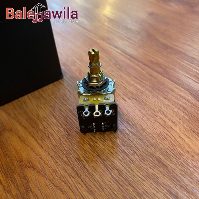 NEW CTS PUSH PULL DPDT POT REG SPLIT SHAFT 500K AUDIO TAPER CTS A500 PP