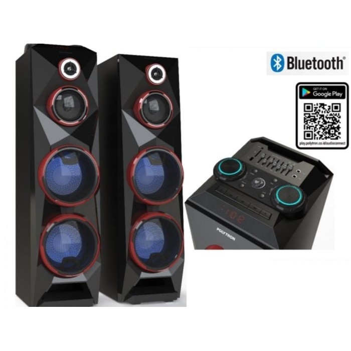Polytron Speaker Aktif Bluetooth Xbr Pas8C28 / Pas 8C28 / Pas-8C28