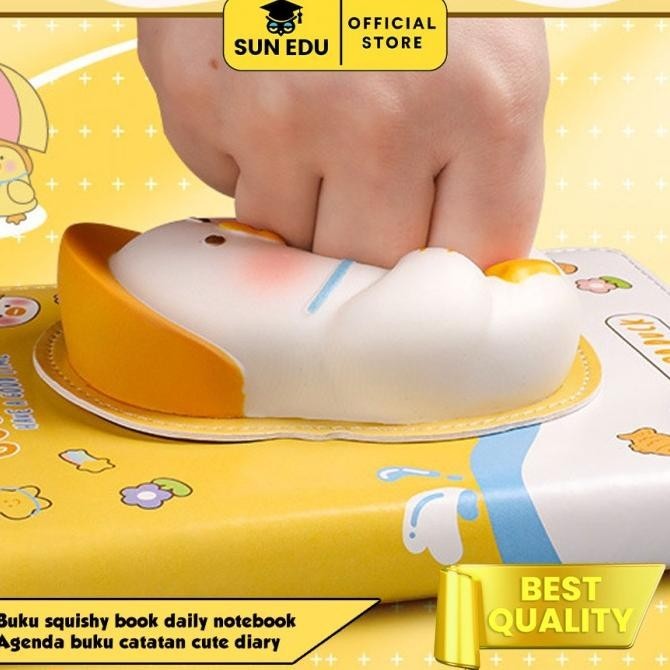 

Sale Terbatas Buku Squishy Book Daily Notebook/ Agenda Buku Catatan Cute Diary