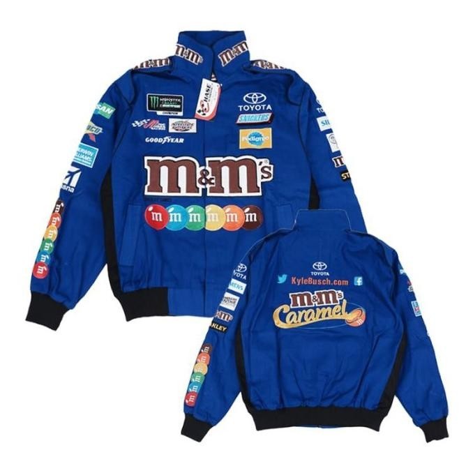 Jaket Varsity M&M Nascar Full Bordir Premium Jaket Nascar Chase Jaket Xavionxa