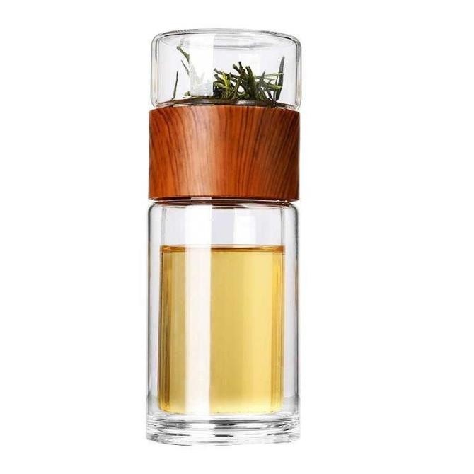 Botol Infused Water / Botol Minum Tumbler Termos Dengan Saringan Teh