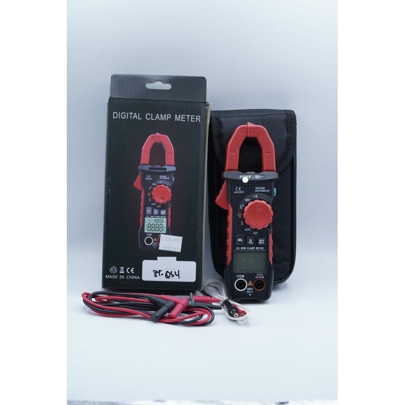 ZT-QS4 Tang Ampere Multimeter 4000 Count AC Current Diode NCV Digital Clamp Meter 600A Current True 
