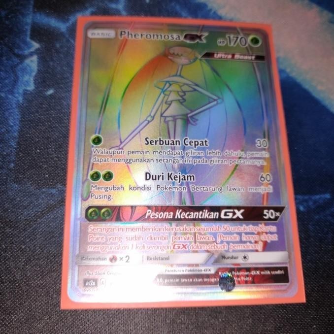 Kartu Pokemon TCG ID Indonesia AS2a Pheromosa GX HR