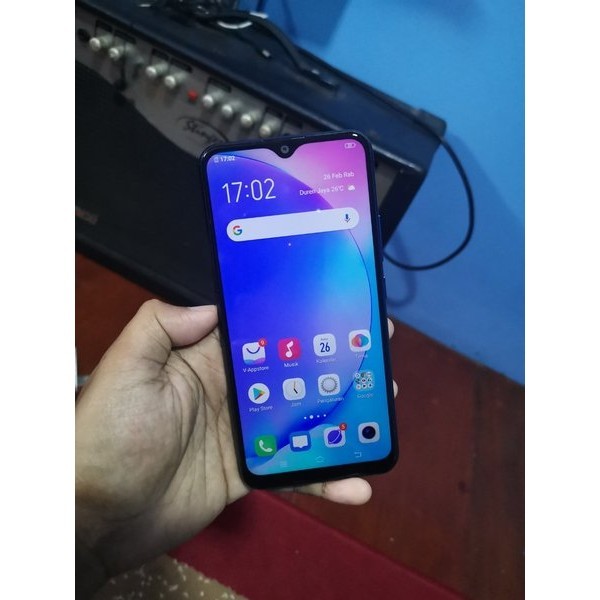[NBR] Handphone Hp Vivo Y12 Ram 3gb Internal 32gb Second Seken Bekas Murah