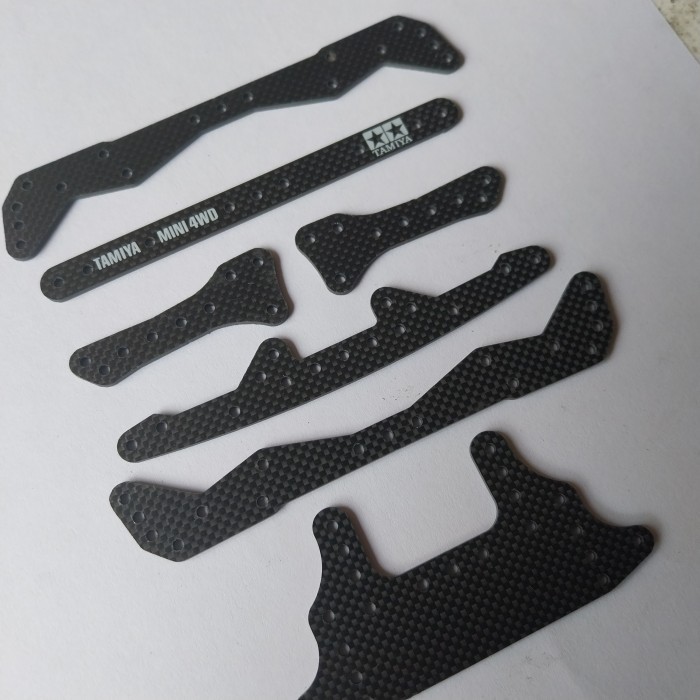 Terbatas Bemper Tamiya Set Carbon Membran For Fma Dan Ma Chassis Original
