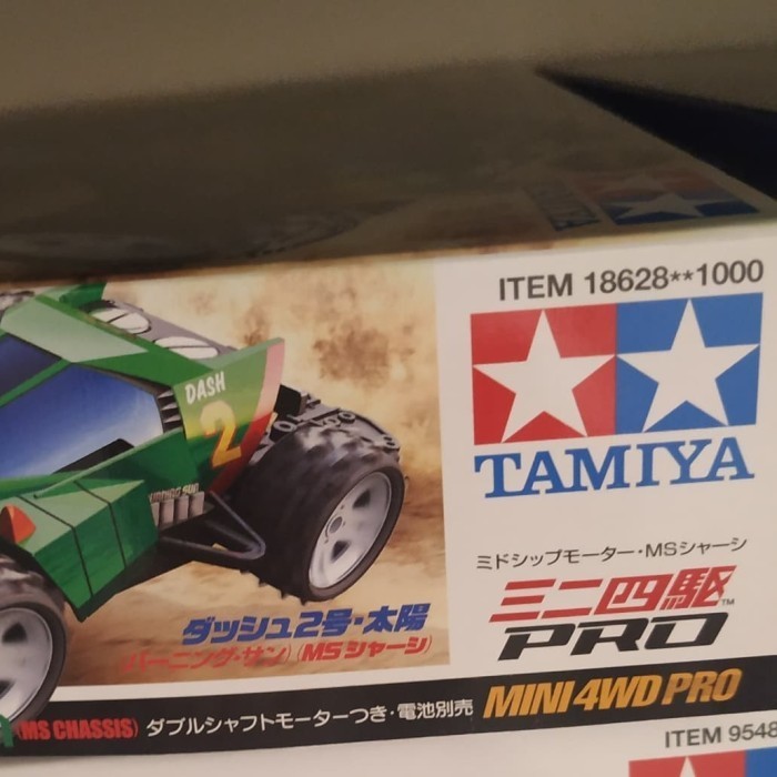 Asli Tamiya 18628 Dash 2 Burning Sun Original