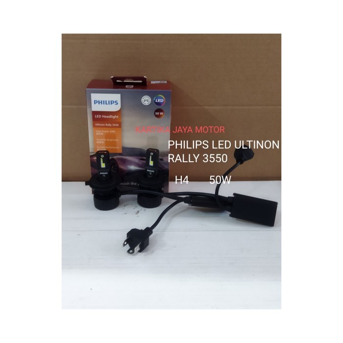 Philips Led Ultinon Rally 3550-Led - Hl H4- 50W
