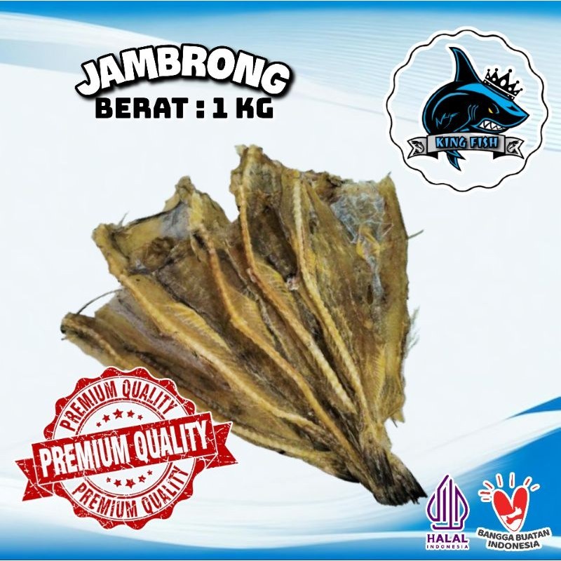 

1KG IKAN ASIN KERING JAMBRONG MURAH BERKUALITAS