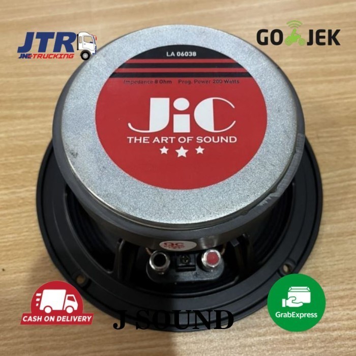 ```````] Speaker JIC LA 06038 - 6 INCH