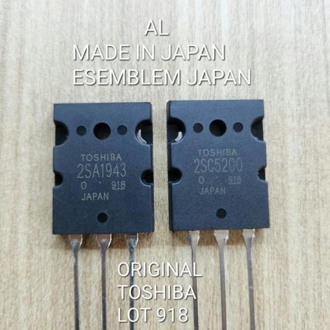 [Ori] Transistor A1943 C5200 Original Toshiba