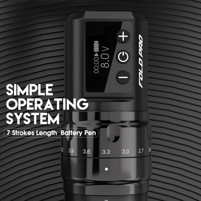 

Dragonhawk Fold Pro Wireless Tattoo Pen Machine