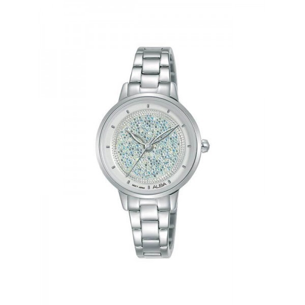 Jam Wanita Alba  Original Fashion Silver Stainless Steel AH8593 X1