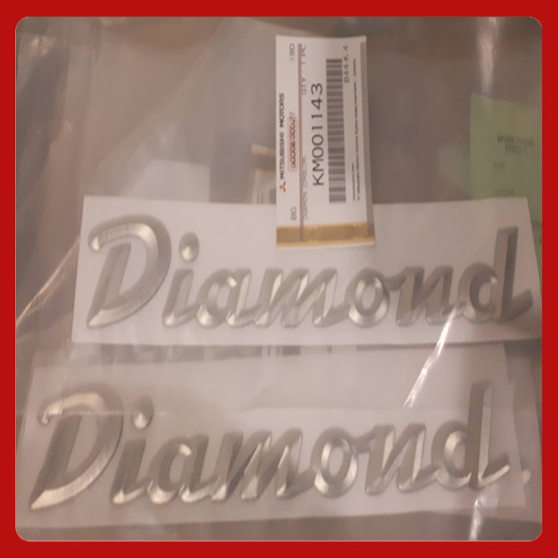 Emblem Mark Asli Diamond Kuda IKVQY