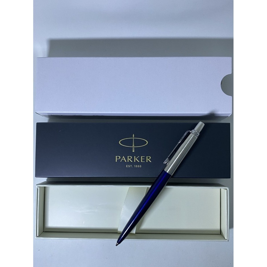 

Parker Jotter New Original Royal Blue ( Biru ) Chrome Trim