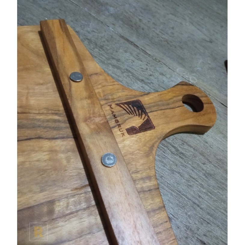 Wooden Menu Board / Tatakan Menu Kayu / Alas Menu
