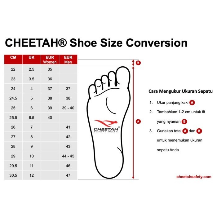 Sepatu Safety Cheetah Jubatus Onyx Jubatus Forest Jubatus Sand