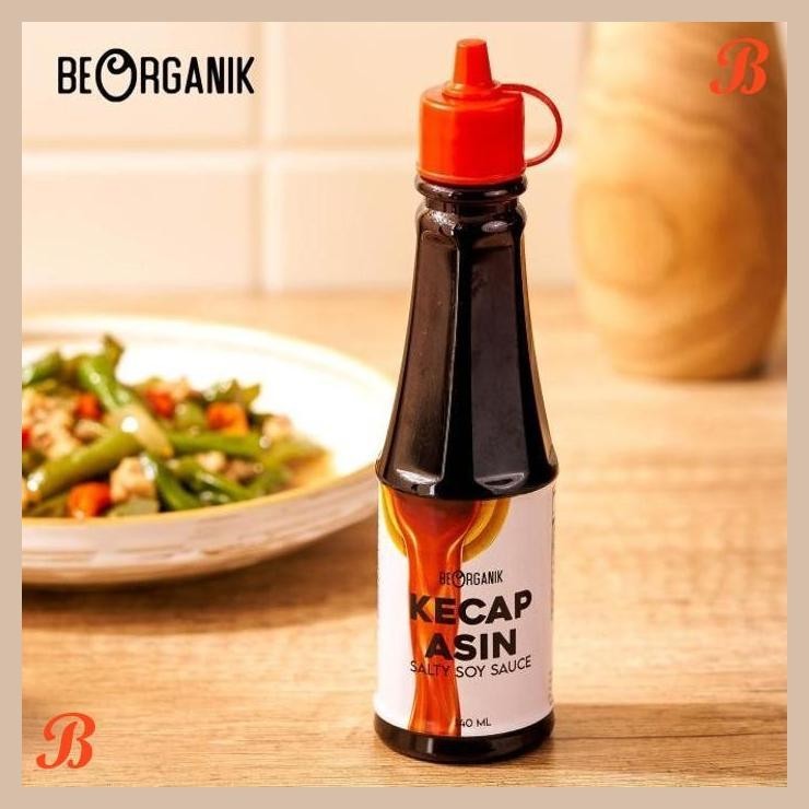

| ORB | KECAP ASIN ORGANIK / SALTY SOY SAUCE BEORGANIK (NON GMO & MSG) 140ML