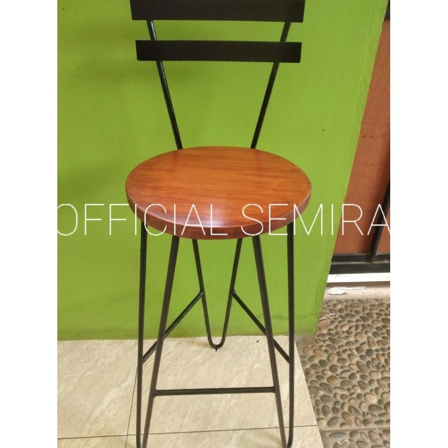 Tinggi 70Cm Kursi Cafe / Kursi Bar / Bangku Cafe / Bangku Bar