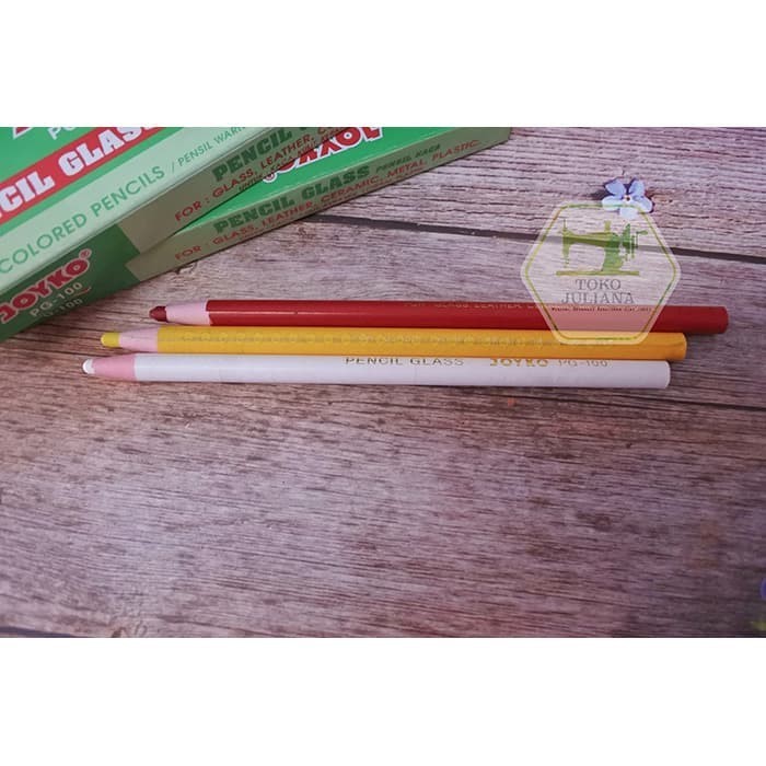 

Promo Bulan Ini Pensil Kaca Dermatograf Joyko / Pensil Pola / Pensil Kapur Jahit Joyko Trendi