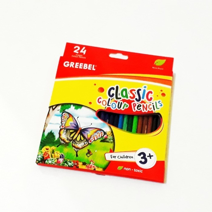 

Bagus Pensil Warna Greebel Classic 24 Warna Limited