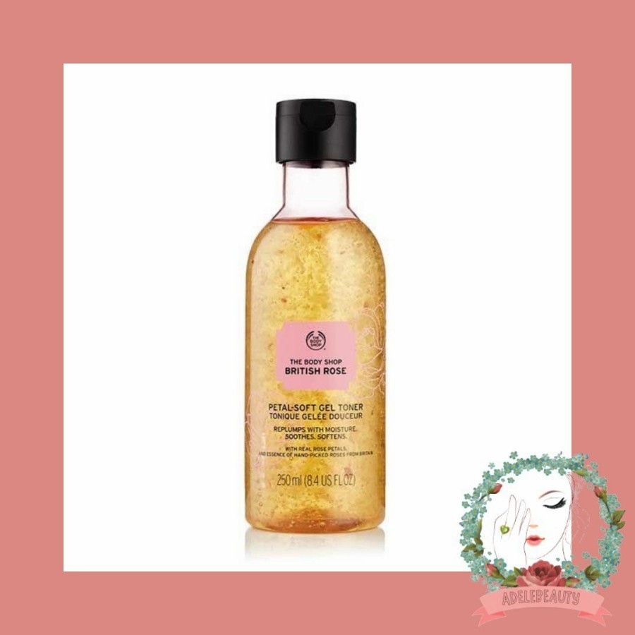 THE BODY SHOP British Rose Petal-Soft Gel Toner 250 ml