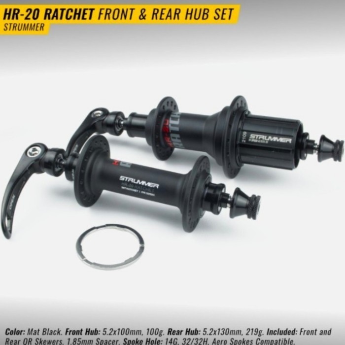 Hub Freehub Strummer Hr-20 Rachet 32 Hole