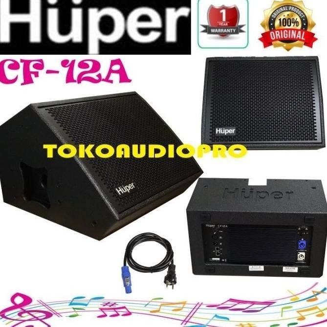 Speaker Huper Cf12A 12-Inch Monitor Speaker Aktif Coaxial Huper Cf-12A Xadamerxa