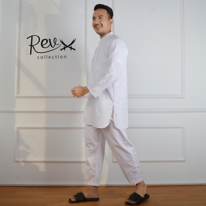 Baju Stelan Koko Pakistan Pria Muslim Haji Umroh