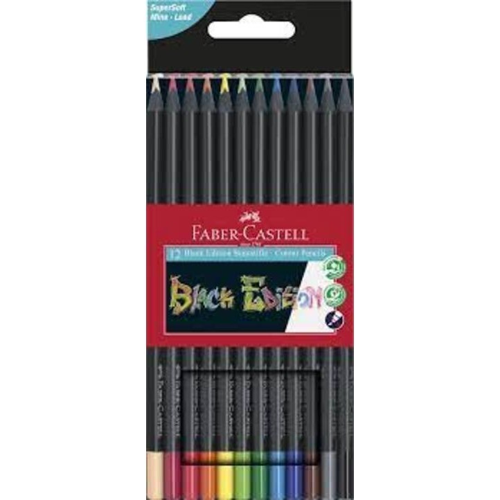 

Nikmati Fabercastell Black Edition Color Pencil/Pensil Warna 12/24 Clr Diskon