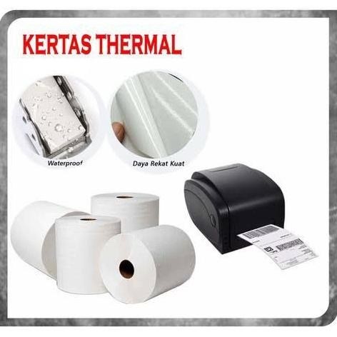 

DISKON LABEL THERMAL 100X150 500PCS KERTAS STIKER PRINTER RESI TERMAL MAERU !