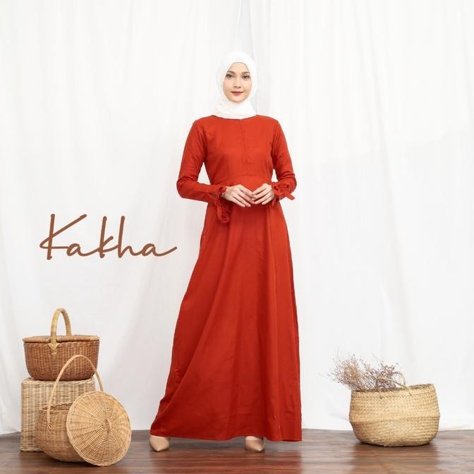 Kakha - Gamis Ibu Linen Series Terbaik